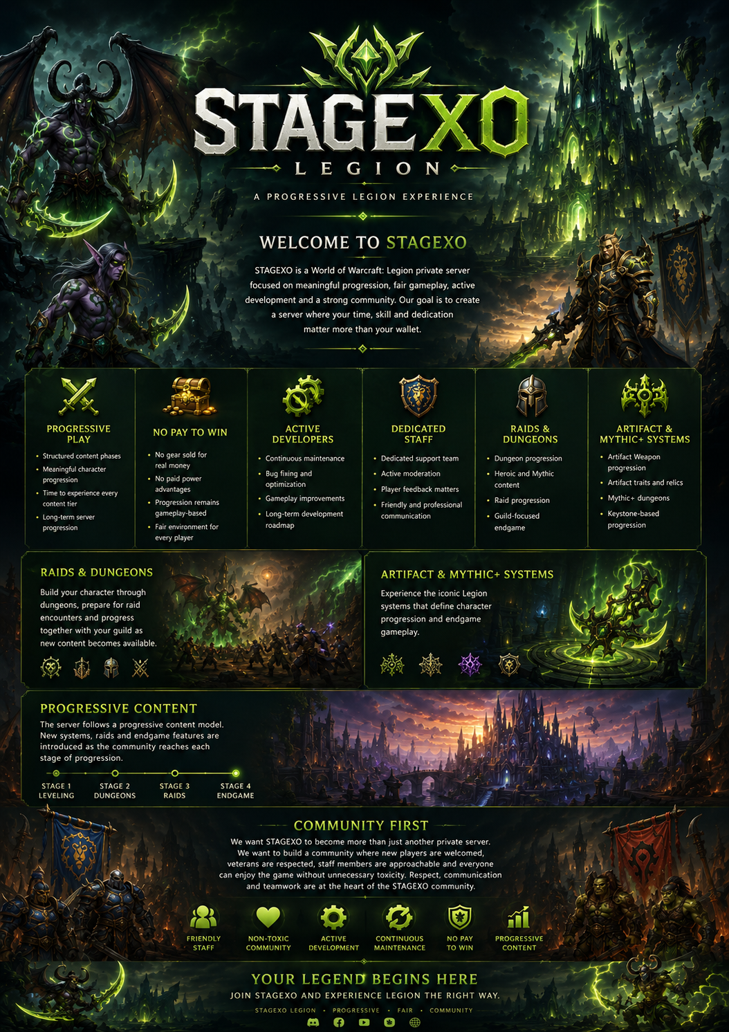 STAGEXO WOW LEGION
